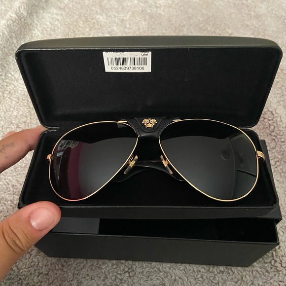 VERSACE Aviator Sunglasses - Picture 6 of 8